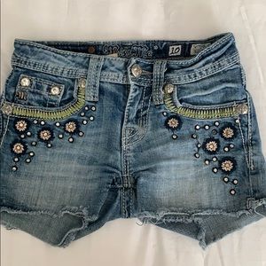 Miss me girls Daisy jean shorts